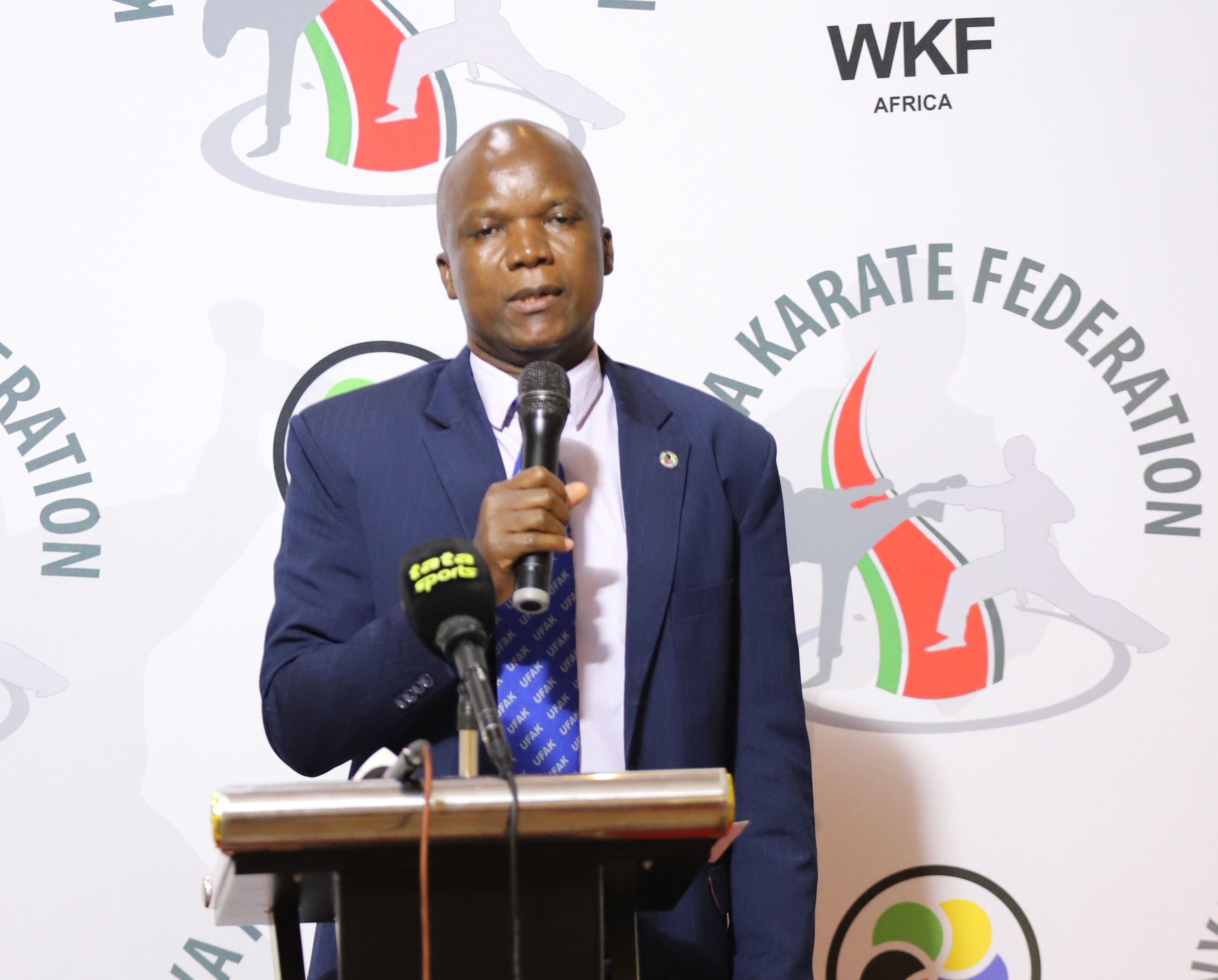 Kenya Karate Federation President Eng. Richard Binga